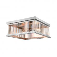 Z-Lite 333F3BN - 3 Light Flush