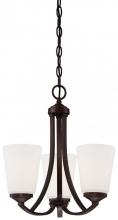 Minka-Lavery 4963-284 - Overland Park - 3 Light Mini Chandelier