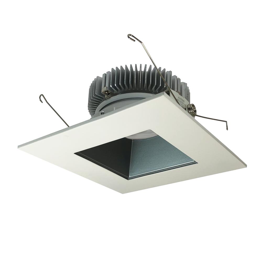 6" Cobalt Dedicated High Lumen Square/Square, 1500lm, 3000K, Pewter/White