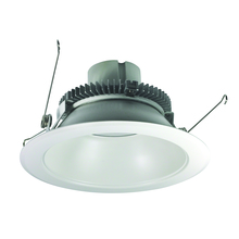 Nora NLCBC2-65140WW/AEM - 6" Cobalt Click LED Retrofit, Round Reflector, 750lm / 10W, 4000K, White Reflector / White