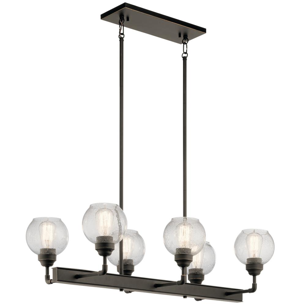 Linear Chandelier 6Lt