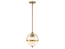 Savoy House 7-3100-1-322 - Westbourne 1-Light Pendant in Warm Brass