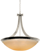 Kalco 4348FC/GLDSTRK - Copenhagen 40 Inch Pendant