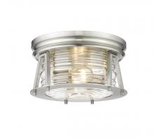 ECOM Only 491F2-BN - 2 Light Flush Mount