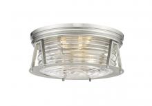 ECOM Only 491F3-BN - 3 Light Flush Mount