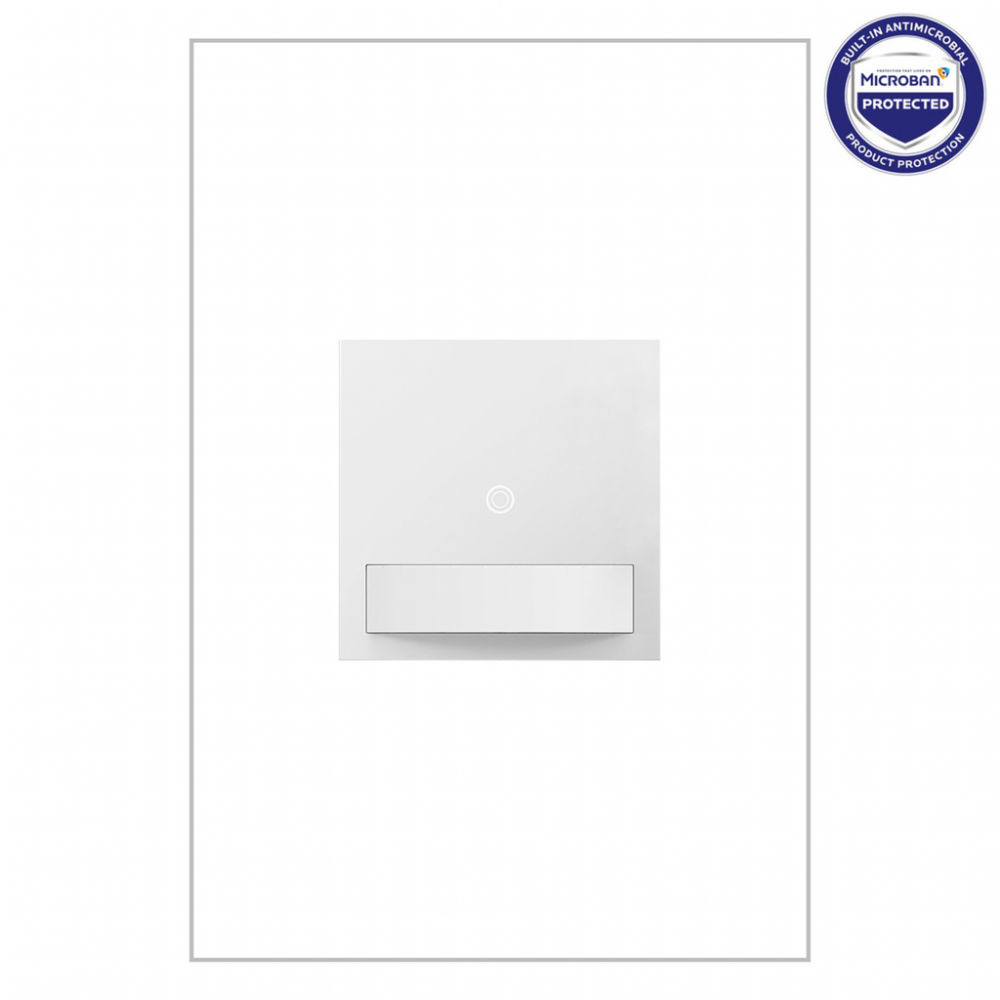 adorne® Motion Sensor Switch, Auto On/Off, White, with Microban®