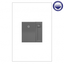 Legrand ADPD453LM2 - adorne® 450W CFL/LED Paddle Dimmer, Magnesium, with Microban®