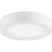  P810024-030-30 - Everlume Collection White 5" Edgelit Round Flush Mount