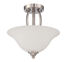 Craftmade 38352-SN - 2 Light Semiflush