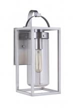 Craftmade ZA4804-SA - Neo 1 Light Small Outdoor Wall Lantern in Satin Aluminum