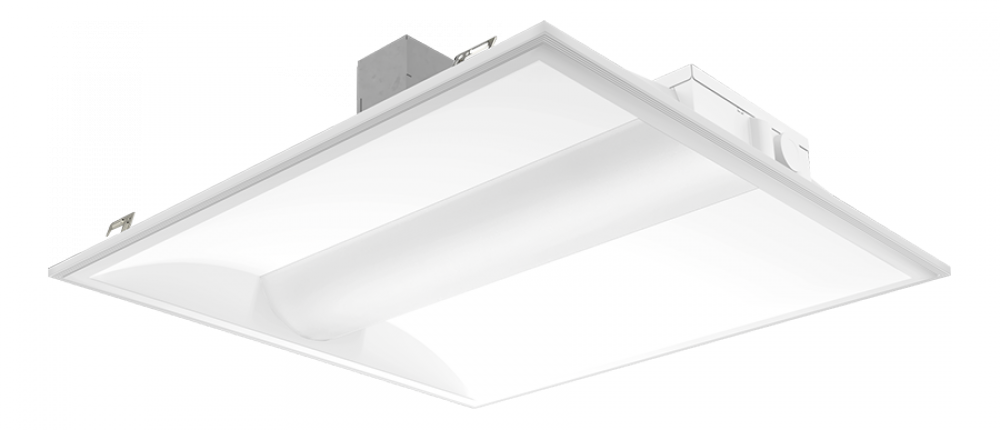 C-SWISH 2X2 30W/25W/20W 3500K/4000K/5000K MICROWAVE OCCUPANCY SENSOR W/BATTERY BACKUP WHITE