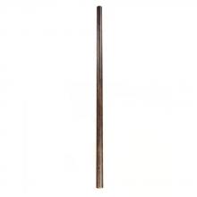 Acclaim Lighting 5298BC - Direct Burial Posts & Accessories Collection 8 ft. Fluted Black Coral Lamp Post