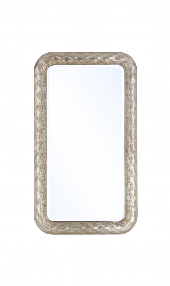 Vincent Wall Mirror - Silver Leaf