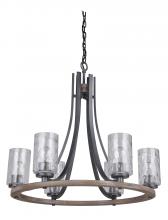 Mariana 470656 - Portland 6 Light Chandelier