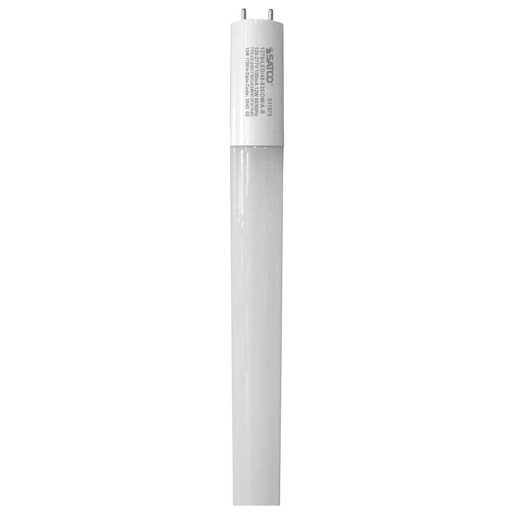 12 Watt; 48 Inch; T8 LED; G13 base; Dual Mode Hybrid Type A/B; 3500K; 1700 Lumens