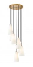 Z-Lite 3043P7-7R-MGLD - 7 Light Chandelier