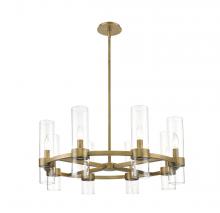 Z-Lite 4008-8RB - 8 Light Chandelier