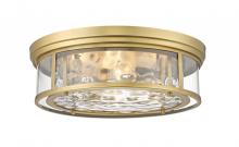 Z-Lite 493F4-RB - 4 Light Flush Mount