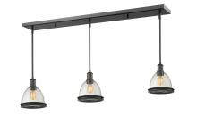 Z-Lite 716MP-3BRZ - 3 Light Linear Chandelier