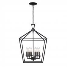 Trans Globe 10266 BK - Lacey Chandeliers Black