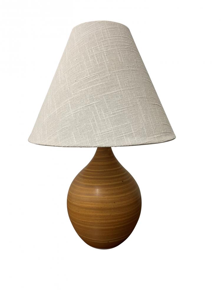 Scatchard 19" Stoneware Accent Lamp In Sedona