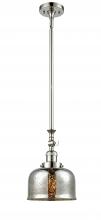 Innovations Lighting 206-PN-G78 - Bell - 1 Light - 8 inch - Polished Nickel - Stem Hung - Mini Pendant