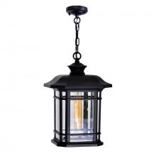 CWI Lighting 0411P9-1-101 - Blackburn 1 Light Outdoor Black Pendant