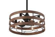 Minka-Aire F631L-CL/DK - Audrey - 26" LED Ceiling Fan