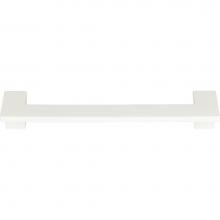 Atlas A847-WG - U Turn Pull 5 1/16 Inch (c-c) High White Gloss