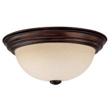 Capital 2743BB-GU - Two Light Burnished Bronze Bowl Flush Mount