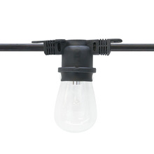 American Lighting LS2-M-24-48-BK - Commerical Grade Light String