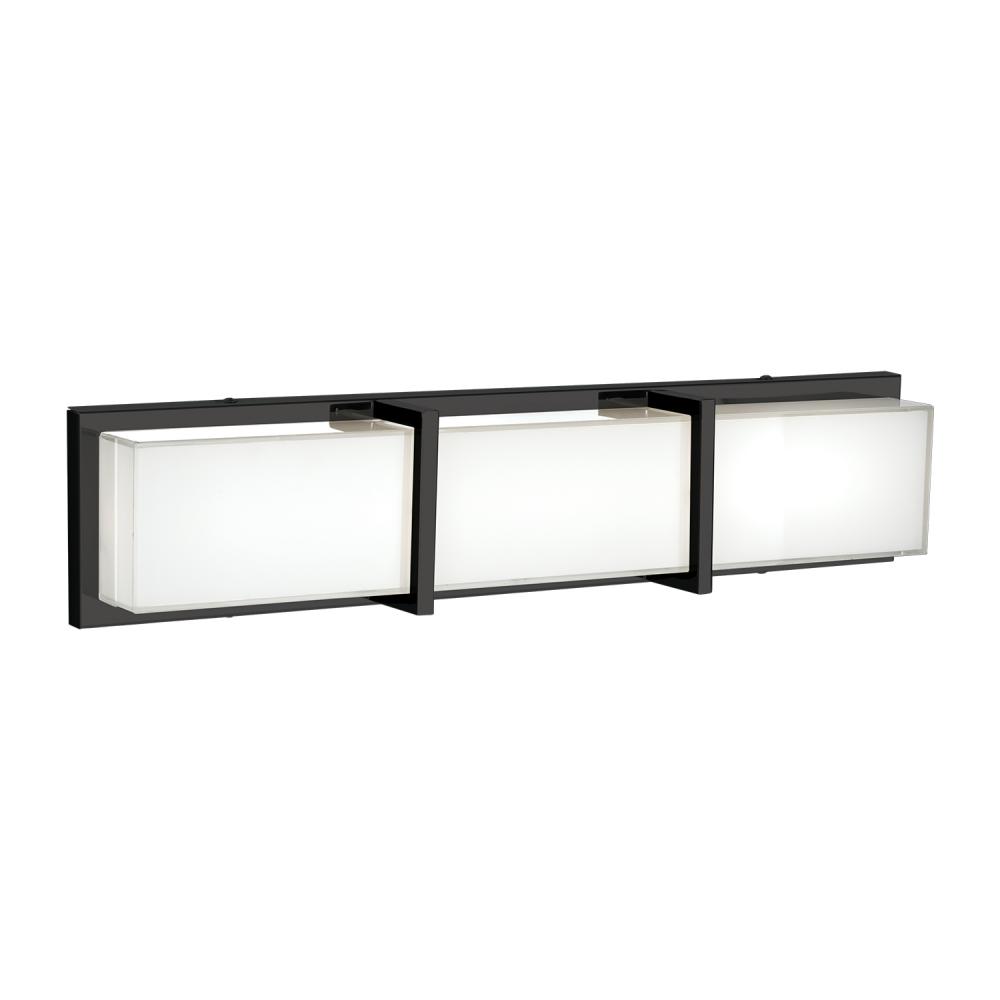 Watford 25-in Black LED Vanity