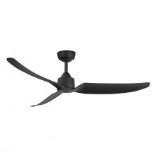 Kuzco Lighting Inc CF92952-MB - Hugo 52-in Matte Black LED Exterior Ceiling Fan