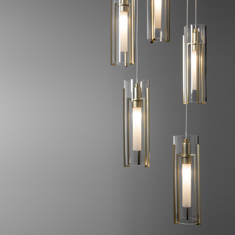 Exos Glass 5-Light Pendant