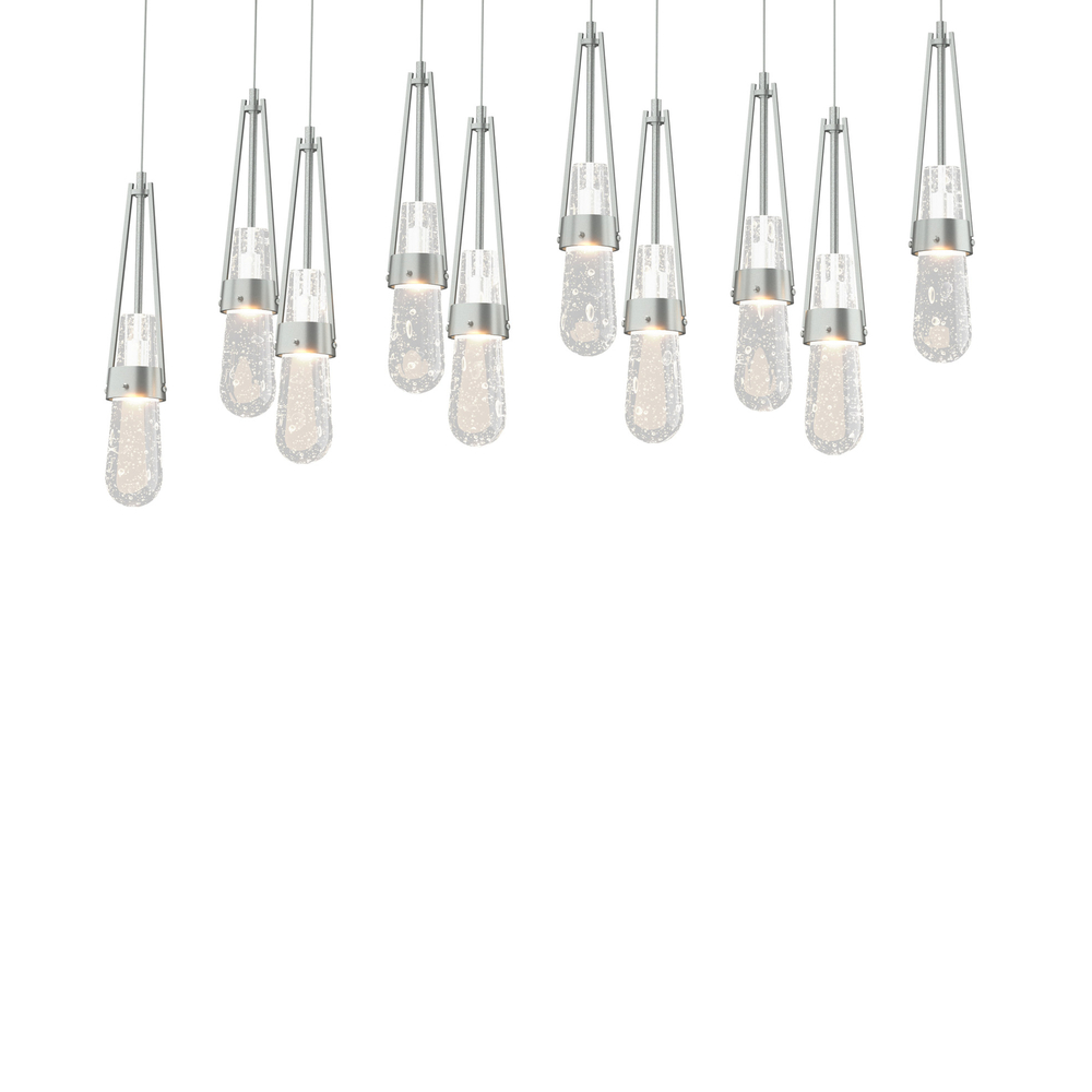 Link 10-Light Blown Glass Pendant