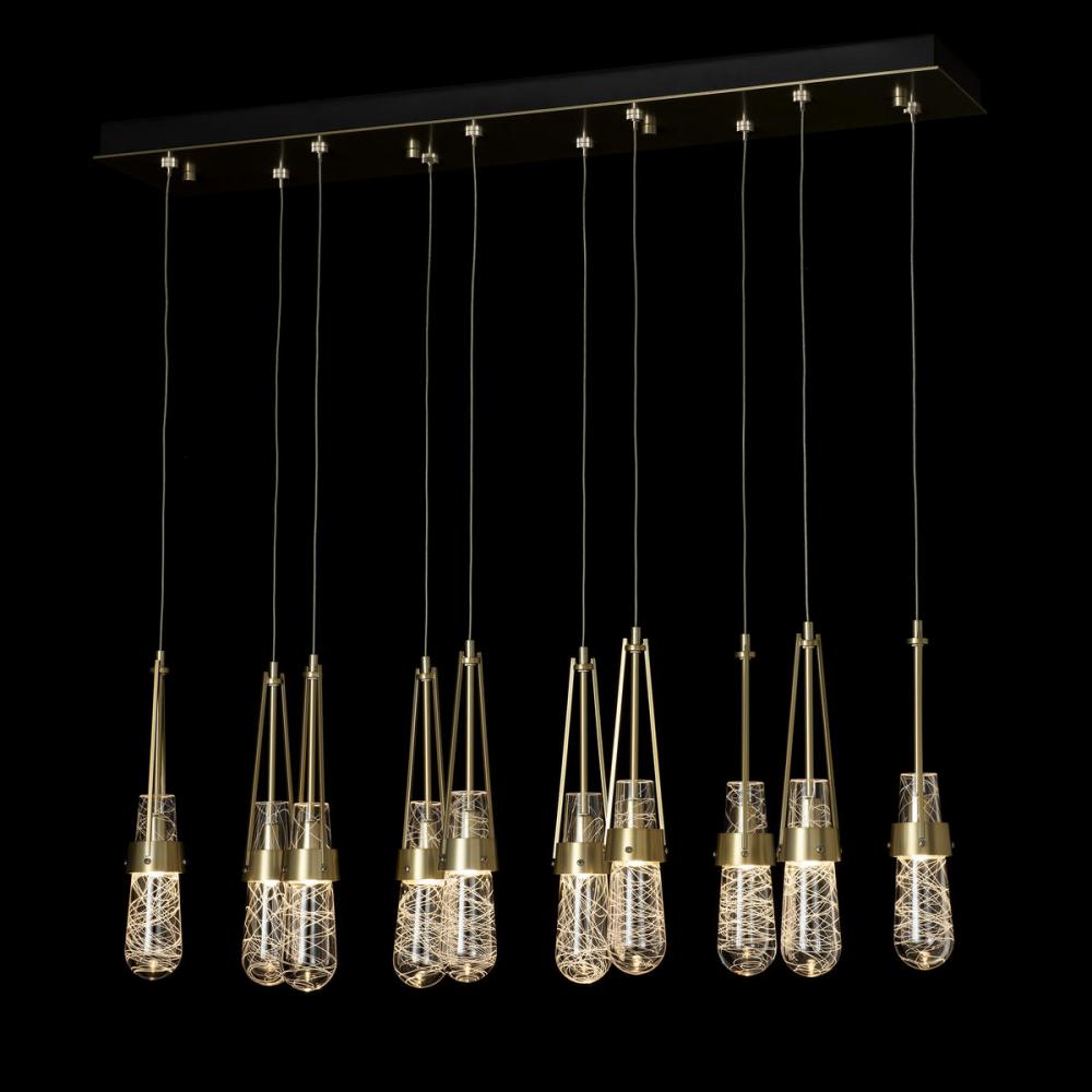 Link 10-Light Blown Glass Pendant