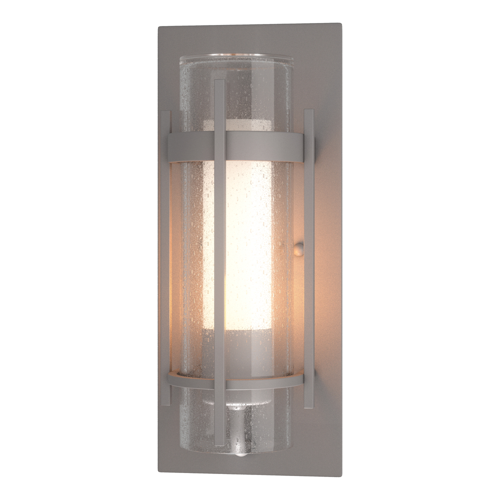 Torch  Seeded Glass Small Outdoor Sconce