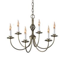 Hubbardton Forge 108060-SKT-84 - Twist Basket 6 Arm Chandelier