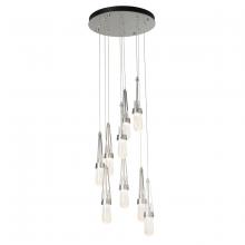 Hubbardton Forge 131100-SKT-STND-85-YG0434 - Link 9-Light Blown Glass Pendant