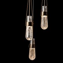 Hubbardton Forge 131120-SKT-LONG-05-YG0434 - Link 5-Light Blown Glass Pendant