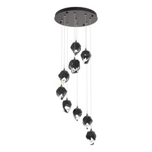 Hubbardton Forge 131140-SKT-LONG-14-BP0754 - Chrysalis 9-Light Small Crystal Pendant