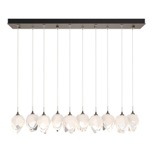 Hubbardton Forge 131143-SKT-STND-05-WP0754 - Chrysalis 10-Light Small Crystal Pendant