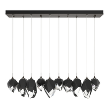 Hubbardton Forge 131145-SKT-STND-14-BP0756 - Chrysalis 10-Light Mixed Crystal Pendant