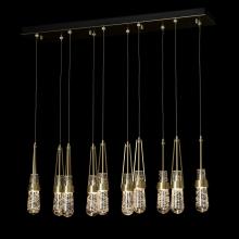 Hubbardton Forge 131200-SKT-STND-86-YJ0434 - Link 10-Light Blown Glass Pendant