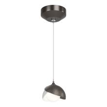 Hubbardton Forge 161183-SKT-STND-14-02-GG0711 - Brooklyn Double Shade Low Voltage Mini Pendant