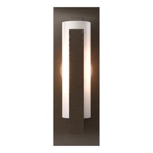 Hubbardton Forge 217185-SKT-05-GG0065 - Forged Vertical Bar Sconce - Steel Backplate