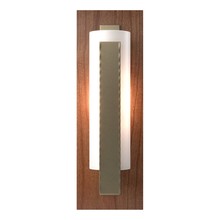 Hubbardton Forge 217186-SKT-84-CH-GG0065 - Forged Vertical Bar Sconce - Cherry or Copper Backplate