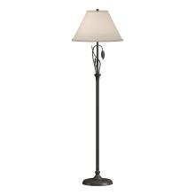 Hubbardton Forge 246761-SKT-07-SA1755 - Forged Leaves and Vase Floor Lamp