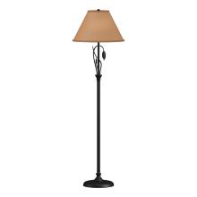 Hubbardton Forge 246761-SKT-10-SB1755 - Forged Leaves and Vase Floor Lamp