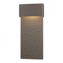 Hubbardton Forge 302632-LED-77-20 - Stratum Large Dark Sky Friendly LED Outdoor Sconce